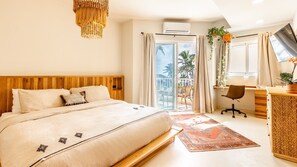 1 bedroom, desk, travel cot, WiFi - Oceanview Studio at Kite Beach (Cabarete)