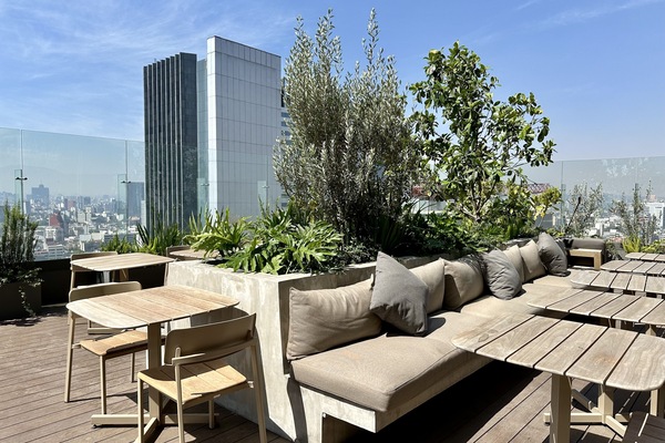 Rooftop terrace