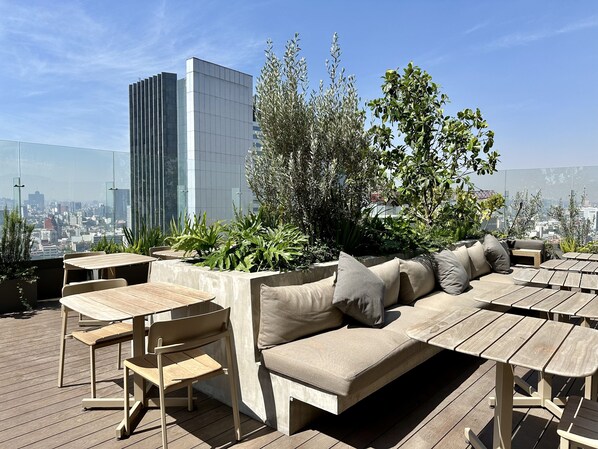 Rooftop terrace