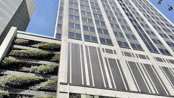 Voorkant van accommodatie