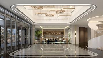 Blick von der Unterkunft