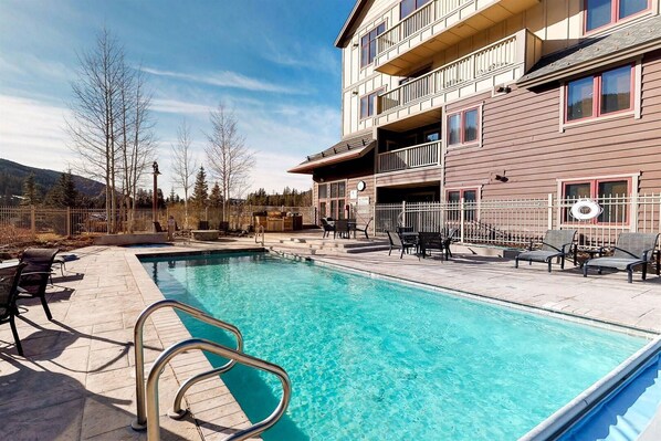 Pool - Red Hawk Lodge 2 Bedroom Condo in River Run Village (Keystone)