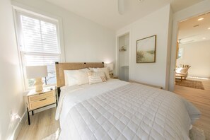 1 室のベッドルーム、WiFi、ベッドシーツ