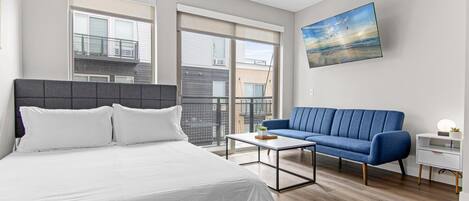 1 Schlafzimmer, Schreibtisch, WLAN, Bettwäsche