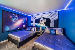 8 bedrooms, iron/ironing board, travel crib, WiFi