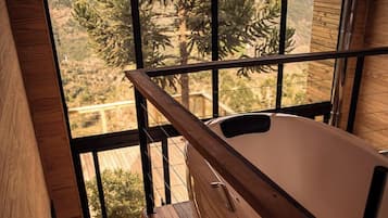 豪華小屋, 山景 | 1 間睡房、埃及棉床單、高級寢具、獨特設計