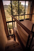 Deluxe Cabin, Mountain View | 1 bedroom, Egyptian cotton sheets, premium bedding