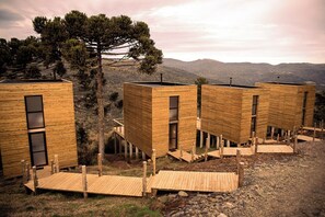 Cabane Deluxe, vue montagne