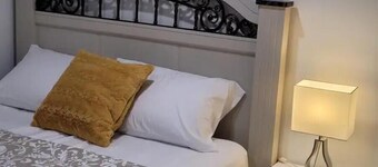 Luxury two bedroom in a modern basement.