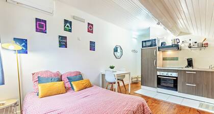 Charmant studio Cosy climatisé et parking sécurisé