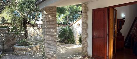 Enceinte de l’hébergement