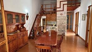 Dining - Villa Mimina with Barbecue and Parking (Torre Lapillo)
