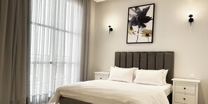 Design-Apartment, 3 Schlafzimmer | 3 Schlafzimmer, Verdunkelungsvorhänge, Bügeleisen/Bügelbrett