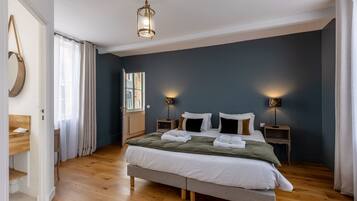 5 chambres, fer et planche Ă repasser, Wi-Fi, draps fournis