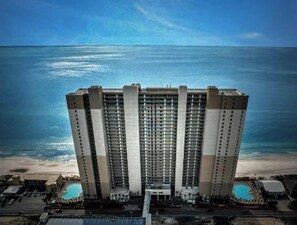Exterior - Beachfront condo in Panama City Beach! Beautiful Views! Come escape and relax! (Panama City Beach)