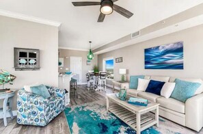 Smart TV - Beachfront condo in Panama City Beach! Beautiful Views! Come escape and relax! (Panama City Beach)