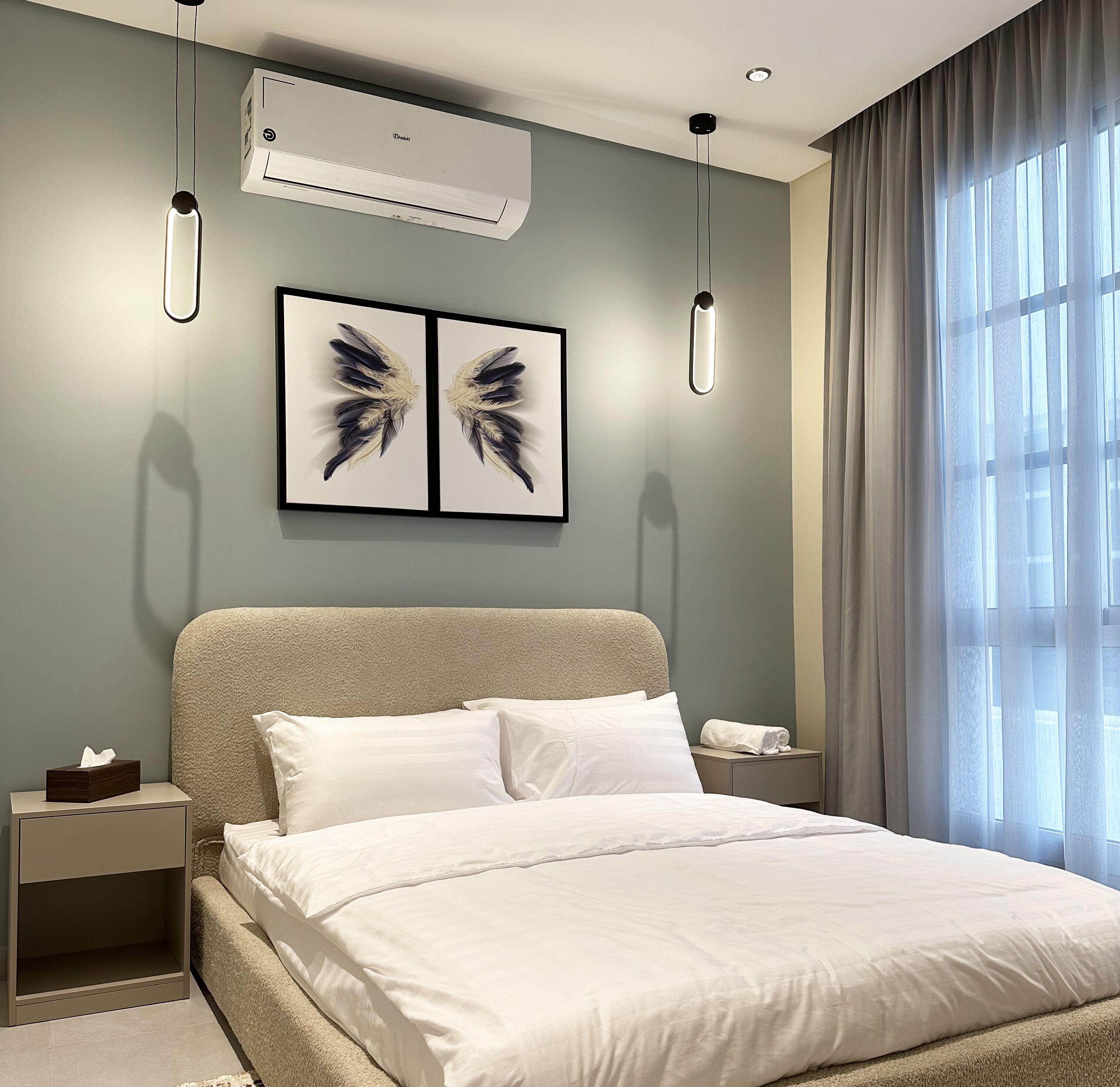 Design Apartment, 3 Bedrooms | 3 bedrooms, blackout curtains, iron/ironing board, free WiFi