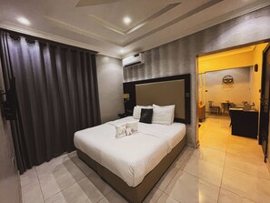 Suite Exécutive, vue ville