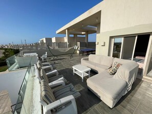 Rooftop terrace - Golfview House HaciendaBay Families Only (El Alamein)