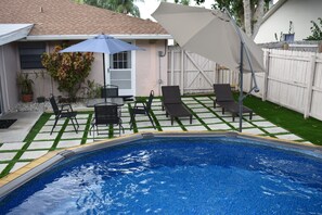 Una piscina climatizada