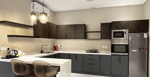 Design Apartment, 3 Bedrooms | Private kitchen | Electric kettle - Ar Rabi H-8 Luxurious Creativity AZ36 (Riyadh)