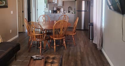 3 bedroom 1 bath above garage guest house