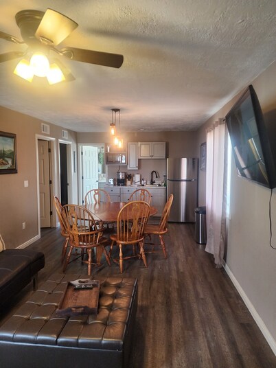 3 bedroom 1 bath above garage guest house