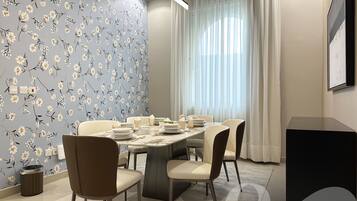 Design-huoneisto, 2 makuuhuonetta | Oleskelualue | Taulutelevisio