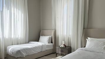 Design-huoneisto, 2 makuuhuonetta | 2 makuuhuonetta, pimennysverhot, silitysrauta/-lauta, ilmainen Wi-Fi