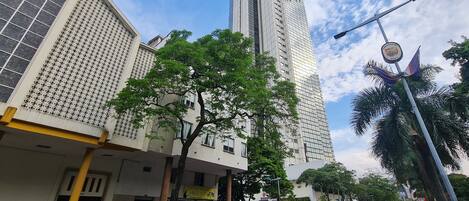 Façade de l’hébergement