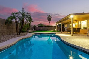Beheizter Pool