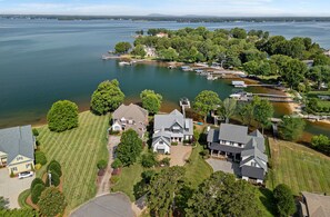 Exterior - Chateau Norman by SoCharm | Luxury Waterfront Home (Cornelius)