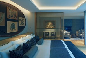 MUSUBI ( 1 Bedroom ) | Free minibar items, in-room safe, individually decorated, soundproofing - ESPACIO The Hakone Geihinkan Rin-Poh-Ki-Ryu (Hakone)