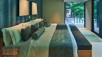 Villa Elite, 2 habitaciones, sauna | Minibar (con algunos artículos gratuitos) y caja fuerte