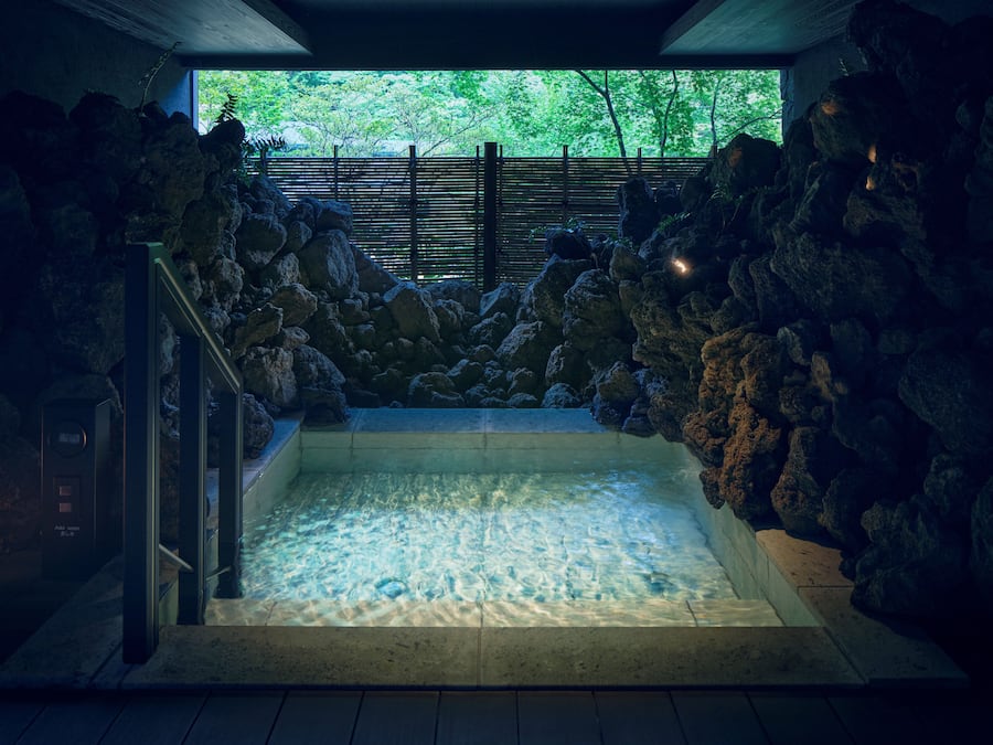 Separate bathtub and shower, deep-soaking bathtub, rainfall showerhead