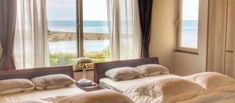 海まで徒歩30秒ペット可/BBQスペース完備/最大8名/家族・グループに/夕食ケータリングも可 / 石狩市 北海道