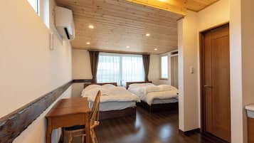 2 bedrooms, desk, free WiFi, bed sheets