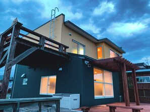Terrace/patio - Walk to the sea Pets allowedBBQ space availableMaximum 12 people allowedPerfect for families and / Ishikari Hokkaidō (Ishikari)