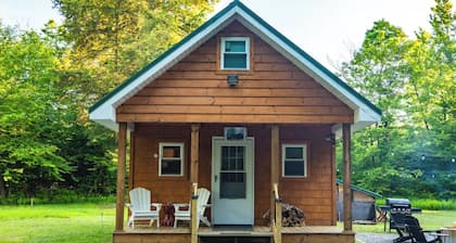 Adirondack Cabin, Private Hiking trail, Fishing, FirePit, Pet, BBQ