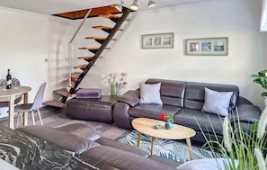 TV, DVD player, stereo - Ferienhaus Neustrelitz (Neustrelitz OT Fürsten)