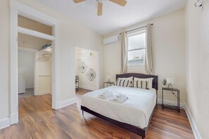 1 多间卧室、熨斗/熨衣板、WiFi、床单