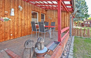 Outdoor dining - Stunning apartment in Silz with WiFi (Silz)