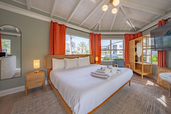 1 makuuhuone, työpöytä, silitysrauta/-lauta, Wi-Fi