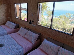 Family Triple Room, Sea View | View from room - Parinya Hill Homestay & Cafe Koh Larn (Bang Lamung)