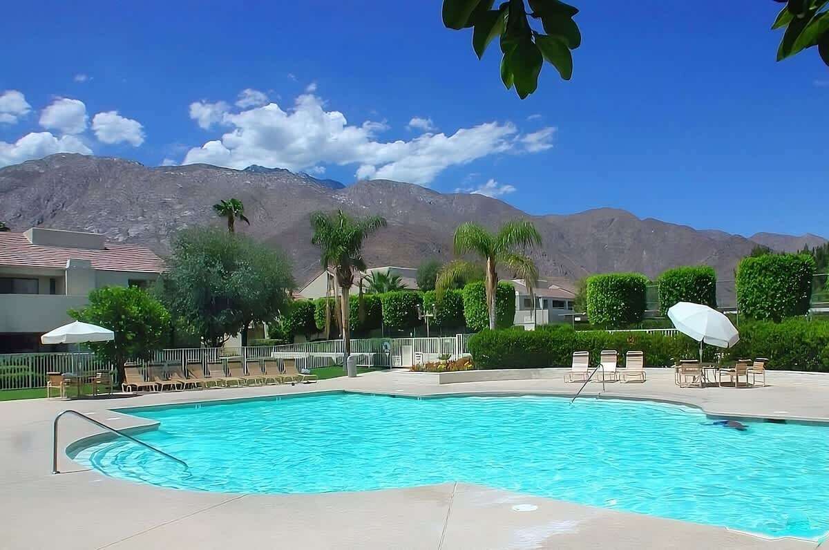 Una piscina climatizada