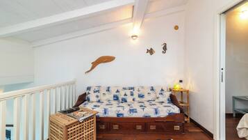 Apartamento família, vários quartos (Bilo Porto Rotondo Castello 3) | 1 quarto, Wi-Fi de cortesia, roupa de cama