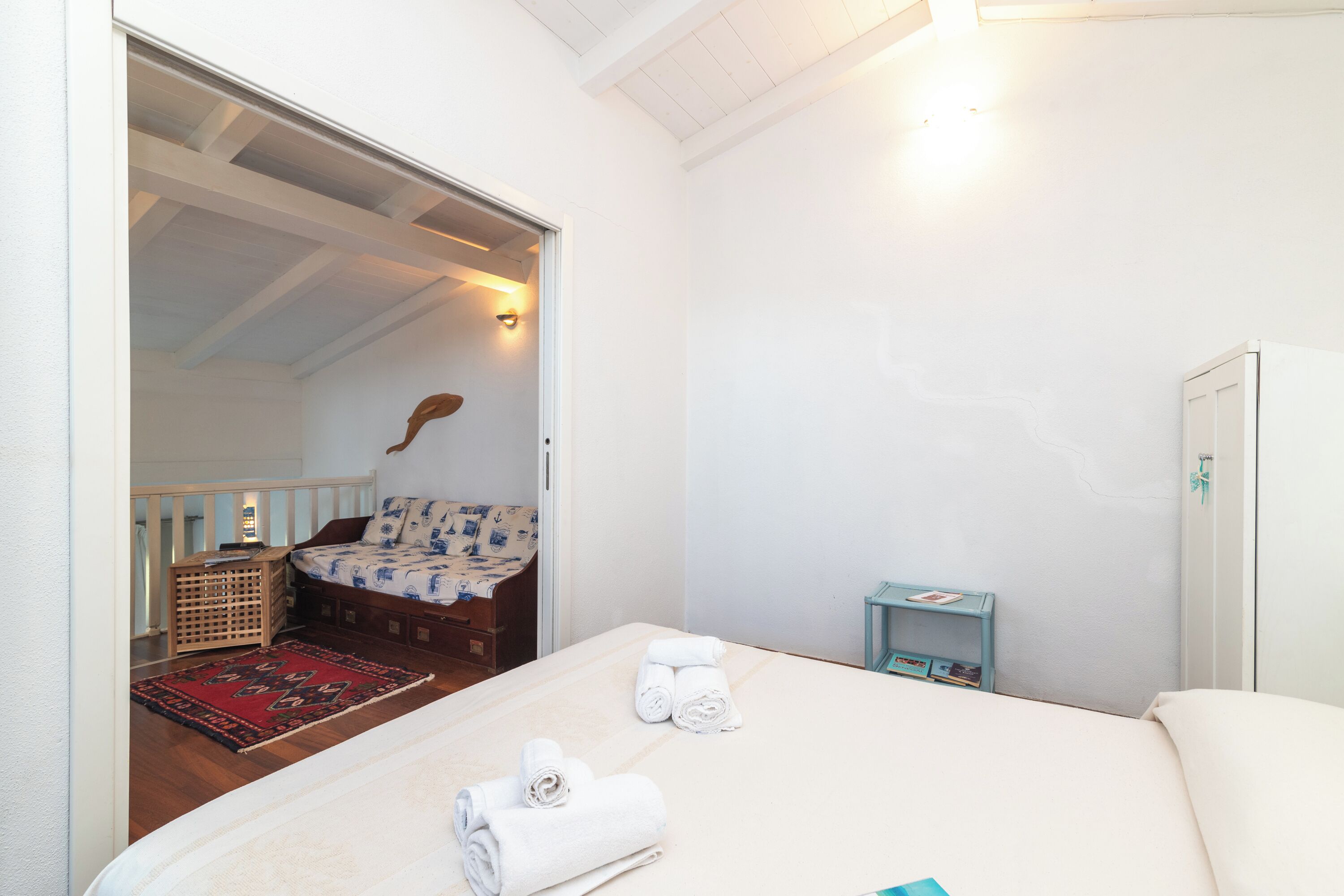 Familienapartment, Mehrere Schlafzimmer (Bilo Porto Rotondo Castello 3) | 1 Schlafzimmer, kostenloses WLAN, Bettwäsche