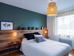 4 chambres, fer et planche à repasser, Wi-Fi