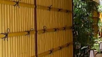 Blick von der Unterkunft