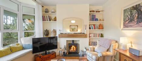 TV, fireplace, stereo, offices